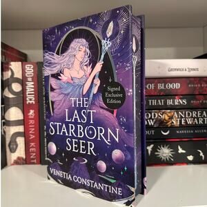 Waterstones Signed SE The Last Starborn Seer By Venetia Constantine